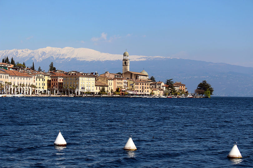 Foto: Panoramablick auf Salò, 2016